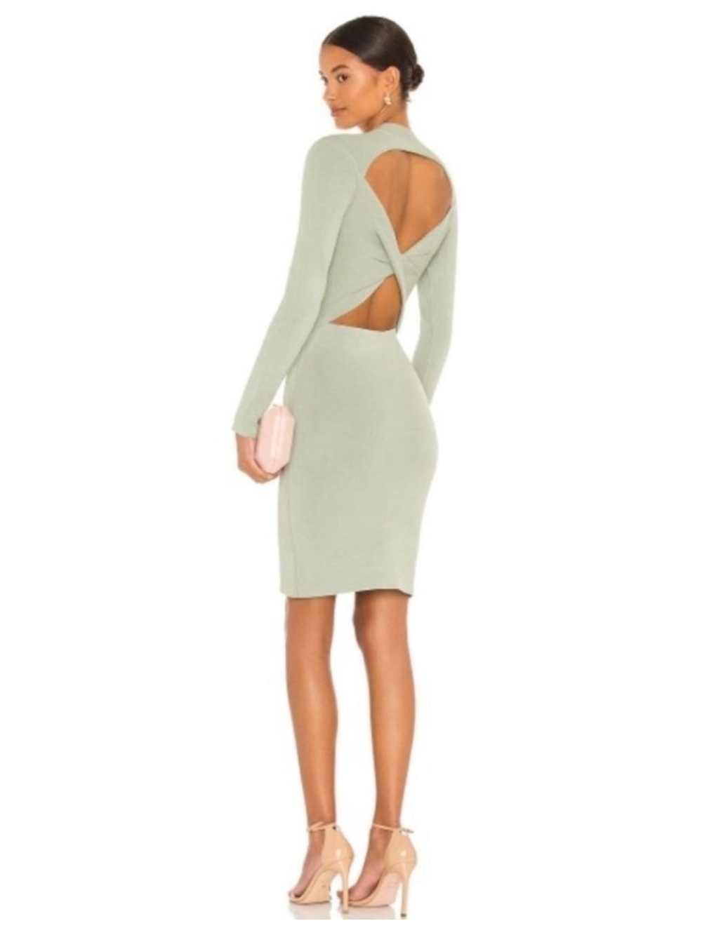 Alice + Olivia Estelle Reversible Twist Dress